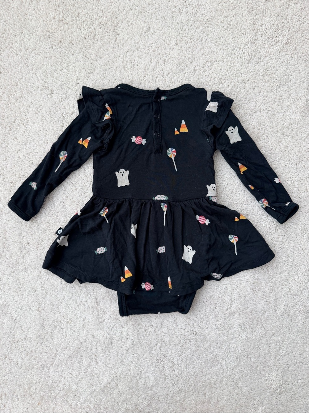 Kyte BABY Twirl Bodysuit with Candy Print - Picture 9 of 13
